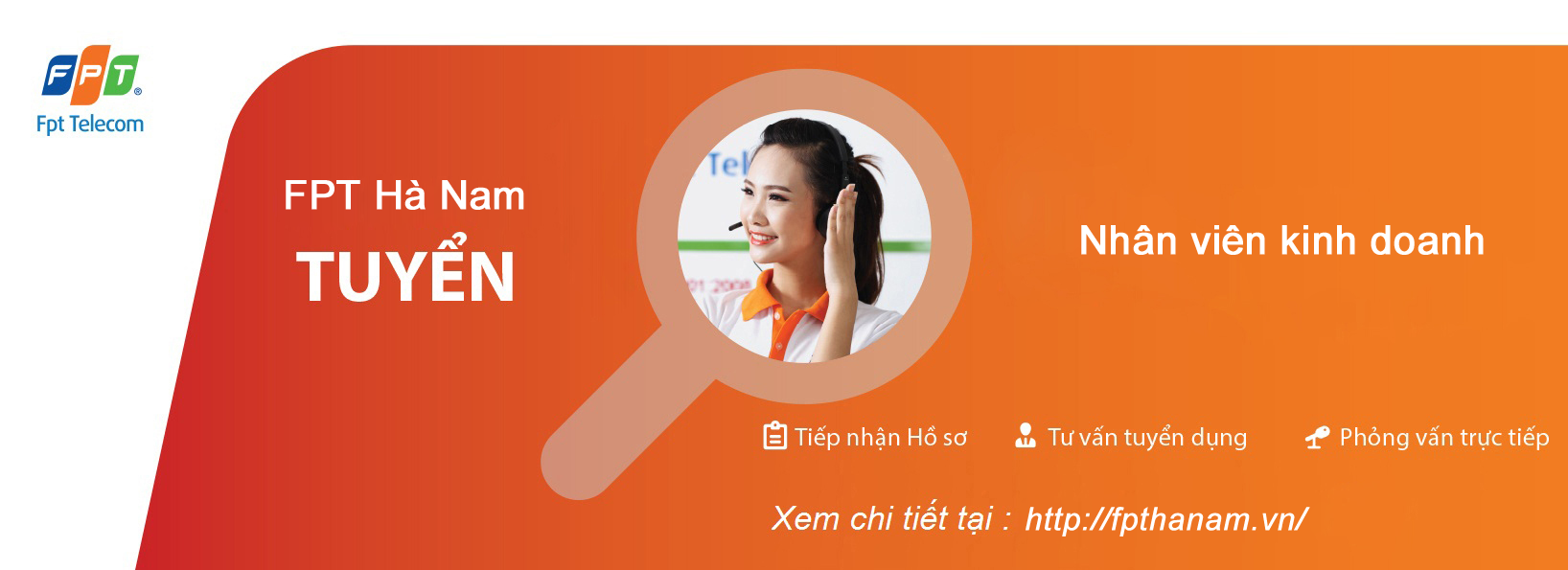 FPT Hà Nam tuyển dụng Nhân viên kinh doanh - FPT Telecom